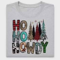 Ho Ho Howdy Leopard Christmas DTF Transfer