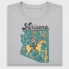 Vintage Arizona Cowgirl DTF Transfer