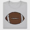 Hand Drawn Football DTF Transfer