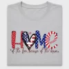 Home Of The Free Because Of The Brave DTF Transfer