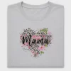 Mama Leopard Floral Heart DTF Transfer