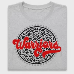 Retro Warriors Leopard DTF Transfer
