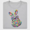 Rainbow Rope Bunny DTF Transfer