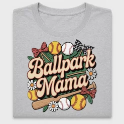 Ballpark Mama Baseball DTF Transfer