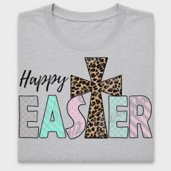 Happy Easter Cross DTF Transfer