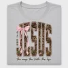 Woodland Camo Jesus DTF Transfer