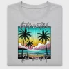 Retro Sunset Beach DTF Transfer