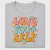 Retro Love Yourself Self Care DTF Transfer