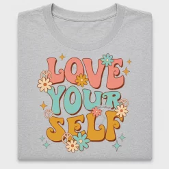 Retro Love Yourself Self Care DTF Transfer
