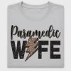 Paramedic Wife Leopard DTF Transfer