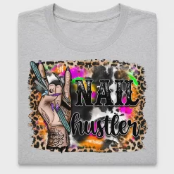 Nail Hustler Leopard DTF Transfer
