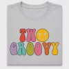 Retro Groovy Smiley DTF Transfer