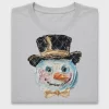 Painted Snowman DTF Transfer