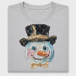 Painted Snowman DTF Transfer