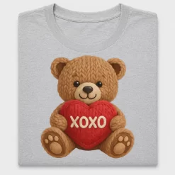 Teddy Bear Valentine XOXO DTF Transfer