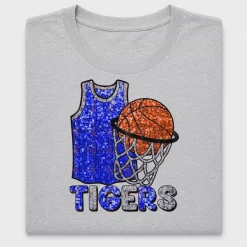 Tigers Basketball Jersey DTF Transfer