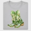 St Patrick's Day Western Boots DTF Transfer