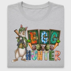Easter Hunting Rabbit DTF Transfer
