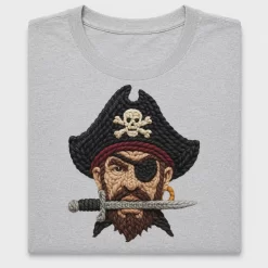 Pirate Skull Crochet DTF Transfer