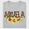 Abuela Leopard Sunflower DTF Transfer