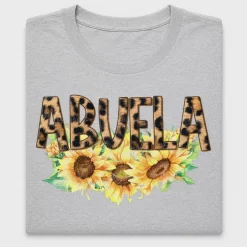 Abuela Leopard Sunflower DTF Transfer