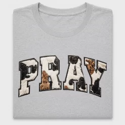 Cowhide Pray Western DTF Transfer