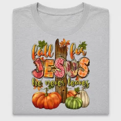 Fall for Jesus Christian DTF Transfer