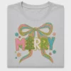Preppy Merry Christmas DTF Transfer
