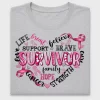 Breast Cancer Survivor DTF Transfer