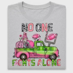No One Fights Alone Truck DTF Transfer