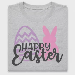 Happy Easter Egg Bunny DTF Transfer