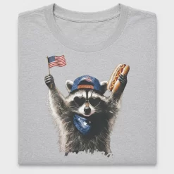 Patriotic Raccoon DTF Transfer