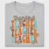 Retro Thankful Teacher DTF Transfer