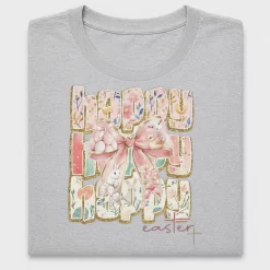 Happy Easter Retro Bunny DTF Transfer