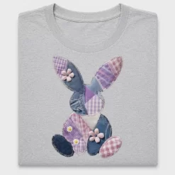 Patchwork Bunny Easter DTF Transfer