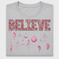 Believe Christmas Ornaments DTF Transfer
