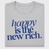 Happy Is The New Rich DTF Transfer