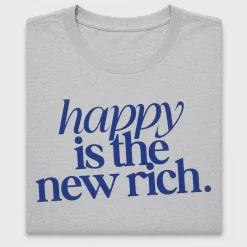 Happy Is The New Rich DTF Transfer