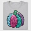 Sequin Pumpkin DTF Transfer