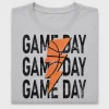 Game Day Basketball Lightning DTF Transfer