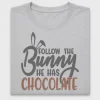 Easter Bunny Chocolate DTF Transfer