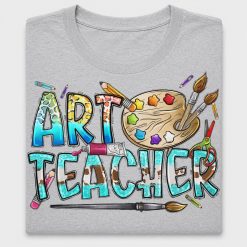 Art Teacher DTF Transfer Design