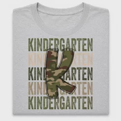 Kindergarten Camo DTF Transfer
