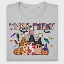 Trick Or Treat Halloween Ghosts DTF Transfer