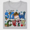 I Am Snow Cute Christmas DTF Transfer