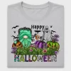 Halloween Gnome Ghost Pumpkin DTF Transfer