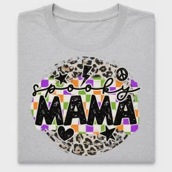 Spooky Mama Leopard DTF Transfer