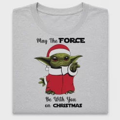 Christmas Yoda DTF Transfer