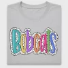 Colorful Boho Letters DTF Transfer