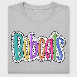 Colorful Boho Letters DTF Transfer